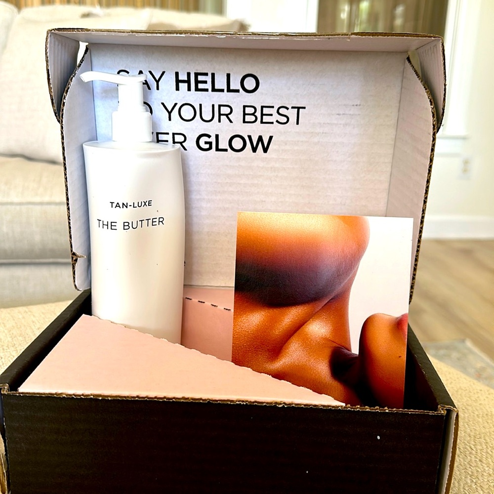 Tan Luxe Body Butter Self Tanning Lotion New in box 16.9 ounces